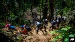 El tapón del Darién, la peligrosa selva que atraviesan cientos de migrantes, el sábado 15 de octubre de 2022. [ARCHIVO]