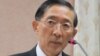 台湾外长林永乐在立法院接受质询(美国之音张永泰拍摄)