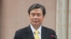  台湾驻美代表金溥聪在立法院接受质询(美国之音张永泰拍摄) 