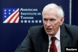 资料照：美国在台协会(AIT)主席莫健