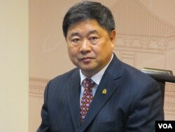 北京故宫博物院长单霁翔(美国之音张永泰拍摄)