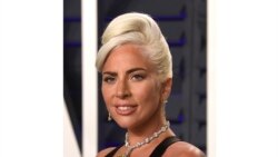 Description: En esta foto del 24 de febrero de 2019, Lady Gaga en la fiesta del Oscar de Vanity Fair en Beverly Hills, California.