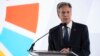Antony Blinken, secretario de Estado de los Estados Unidos, interviene durante un evento sobre la aceleración de progresos de las metas de desarrollo sostenible gracias a la Inteligencia Artificial, en Nueva York, el 18 de septiembre d 2023. 