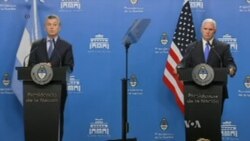 Vicepresidente Mike Pence en Argentina