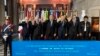 De izquierda a derecha, los presidentes: Sebastián Piñera, Tabaré Vázquez, Jair Bolsonaro, Mauricio Macri, Mario Abdo Benítez y Evo Morales, durante la 54ª Cumbre de Jefes de Estado de Mercosur y Estados asociados en Santa Fe, Argentina.