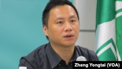 六四民运领袖 王丹(美国之音张永泰拍摄)