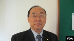 台湾执政党国民党立委詹凯臣(美国之音张永泰拍摄)