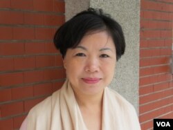 执政党国民党立委杨琼璎（美国之音张永泰拍摄）