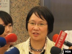国民党立委罗淑蕾(美国之音张永泰拍摄)
