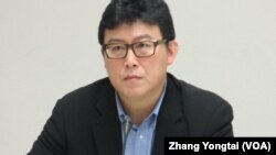 民进党立委 姚文智(美国之音张永泰拍摄)