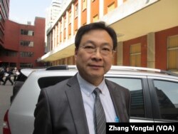 台湾执政党国民党立委纪国栋 (美国之音张永泰拍摄)