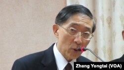 台湾外长 林永乐(美国之音张永泰拍摄)
