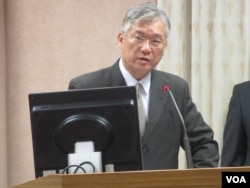 台湾国防部副部长夏立言 (美国之音张永泰拍摄)