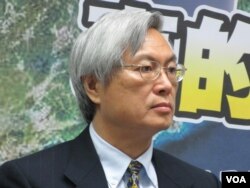 执政党国民党立委邱文彦(美国之音张永泰拍摄)