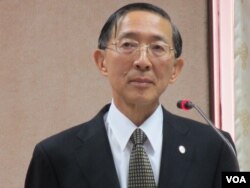 台湾外长 林永乐( 美国之音 张永泰拍摄）