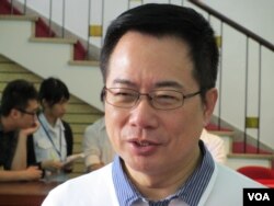 国民党立委蔡正元(美国之音张永泰拍摄)