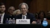 ARCHIVO - Michael Pack, nominado del presidente Donald Trump para dirigir la Agencia de Medios Globales de EE.UU., durante su audiencia de confirmación en el Senado. Septiembre 19 de 2019.