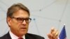 Trump anuncia salida del secretario de energía Rick Perry