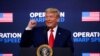 El presidente de Estados Unidos, Donald Trump, habla durante un evento en la Casa Blanca, en Washington DC, el 8 de diciembre de 2020.