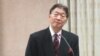 台湾驻英国代表沈吕巡（美国之音张永泰拍摄） 