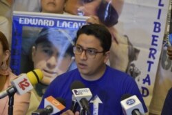 Guillermo Incer, integrante del Consejo Político de la Unidad Nacional en Nicaragua. Foto de Daliana Ocaña, VOA.