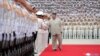 North Korean leader Kim Jong Un visits the Naval Command of the Korean People's Army (KPA)