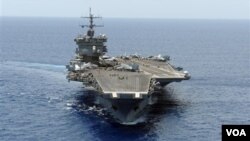 El portaviones USS Enterprise tendría un cambio de comando antes de iniciar su próxima misión.