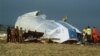 Un fragmento del avión de Pan Am derribado por una bomba sobre Lockerbie, Escocia,el 21 de diciembre de 1988. [Foto de archivo de Reuters]