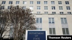 ARCHIVO - El edificio del Departamento de Estado en Washington DC, el 26 de enero de 2017