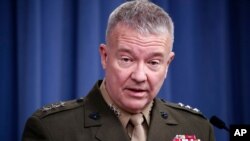 El jefe del Comando Central de Estados Unidos, general Frank McKenzie, hizo el anuncio este miércoles 9 de septiembre de 2020.