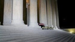 Trump rinde homenaje a Ginsburg en la Corte Suprema de EE.UU.