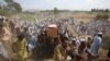 People attend funeral of the blast victims in Bajaur