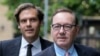 El actor Kevin Spacey llega a una corte de Londres para un juicio por delitos sexuales el 28 de junio de 2023.