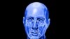 La imagen muestra un rostro humano con las líneas que se usan para encontrar un individuo entre los millones almamcenados en las bases de datos públicas y privadas. [Archivo]